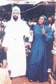 Maitreya l'Instructeur mondial avec Mary Akatsa &agrave; Nairobi, juin 1988