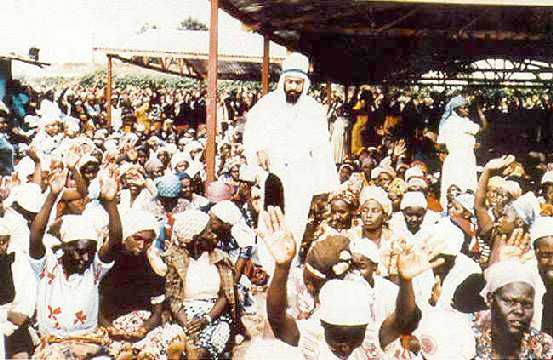 Maitreya, tel qu'il est apparu &agrave; Nairobi en 1988